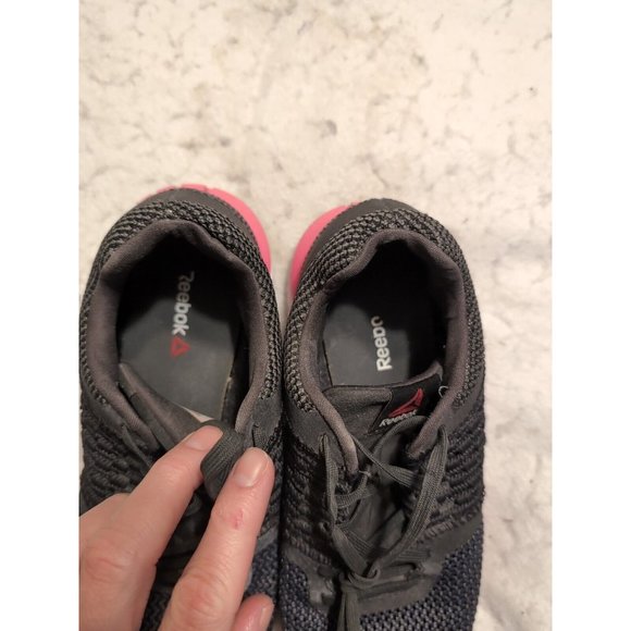 Reebok Zprint Cross Trainers Black/Pink/White Women's Size 8.5 - Picture 4 of 10